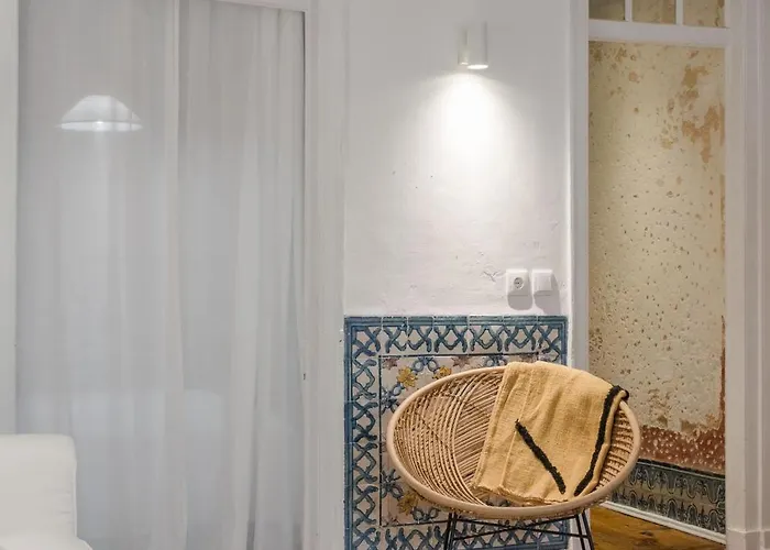 Lejlighed Charming 1br - Rustic Style Lisboa